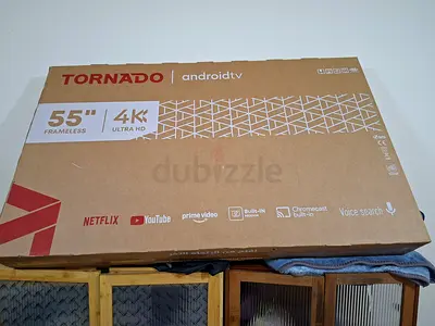 TORNADO 55-inch LED UHD Smart TV in Excellent Condition