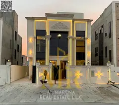 **Luxury Classic Villa for Sale in Al Helio 2 – Ajman | Two Floors + Roof** – A unique opportuni