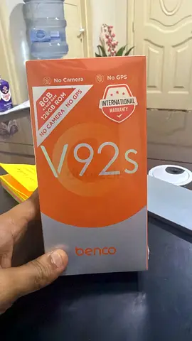 Without Camera Mobile | Benco V92s 4GB + 128GB (No Camera, No GPS) - Brand New Box