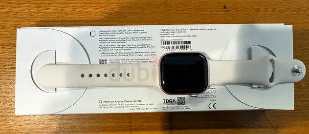 Apple Watch Series 11 42mm Apple warranty rose gold used clean condition for sale
