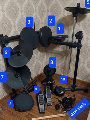 Alesis dm6 drum set