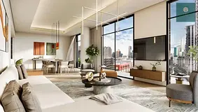 Fern Central Park | 3BR Apartment | Burj & Park View | Furnished