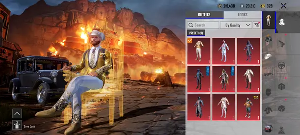 PUBG RAREST ACCOUNT WITH RAREST OUTFITS FULL OLD ACCOUNT WITH EMOTES