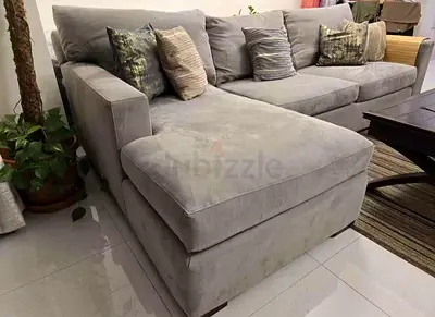 Like Perfect condition Crate&Barrel Feather filled L Shape Sofa