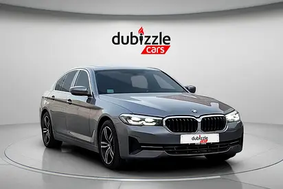 AED 1292/month | 2021 BMW 5-Series 520i | GCC Specs | Ref#522479