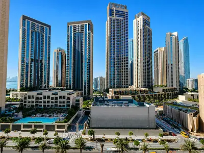 Semi-furnished |Community View|Luxury Branded Unit