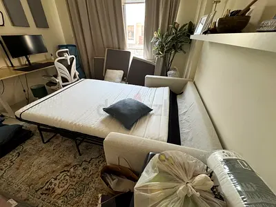 IKEA vimle Two Seater Sofa bed Beige Excellent condition