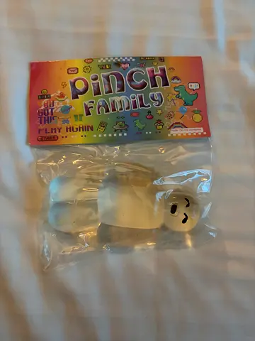 Pinch Family Squishy Toy Baymax Style White Character