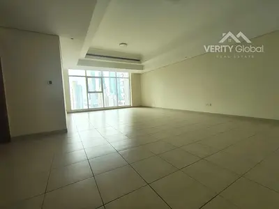 Spacious 2BR Apartment | Al Seef Tower 3 | Marina & City Views | Unfurnished