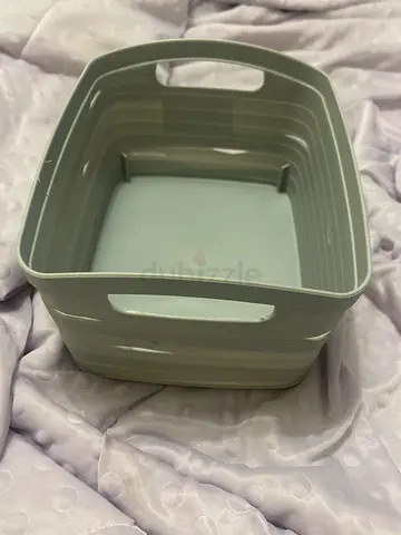Grey Storage Basket