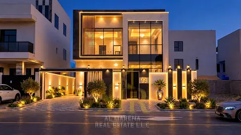 An exceptional deal on a prime, strategically located, modern luxury villa featuring 5 master bedro