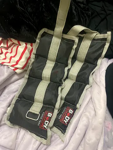 Black 5 Kg Ankle Weights