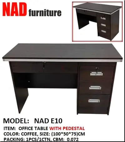 Brand New office Table good quality 100cm size Available
