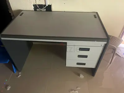 Office desk with 3-drawer pedestal - good used condition