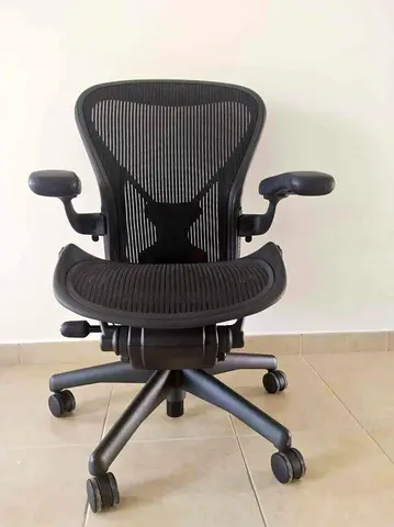 Herman Miller Mesh Office Chair (Adjustable) - Black