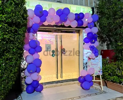 Balloons decorations services Available
