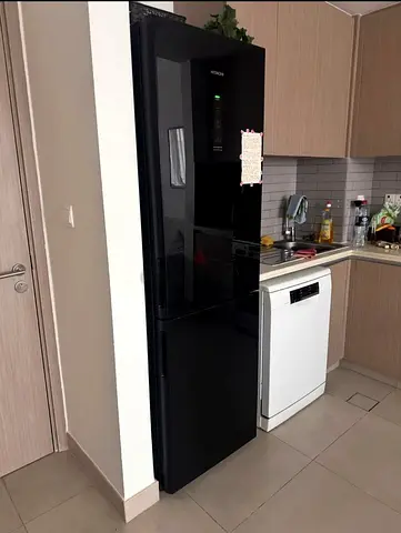 Hitachi fridge bottom freezer digital model