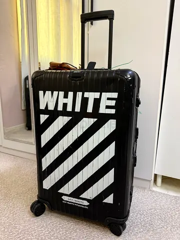 Rimowa White Off collaboration limited edition luggage
