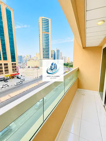Beautiful 2 bedroom unit in family building near Al Nahda park & lulu hyper mall with front view cl