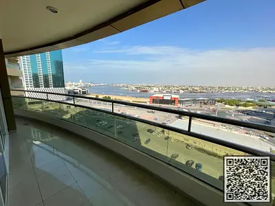 **Spacious 2BHK With Parking for Sale in Horizon Towers, Ajman | 1,700 Sq. Ft. | Creek View |