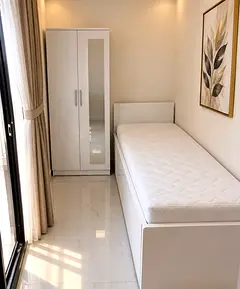 Amazing single partition with balcony in al murqabat very near for metro station salah al din