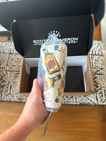 SCOTTY CAMERON 2026 TCC AGAVE MAN 21 & UP PUTTER COVER - New/Unused -  limited edition