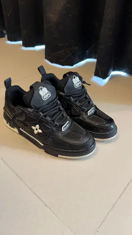 Black LV Trainers, lightly used, size UK 10