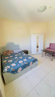 Furnished bedroom available in alnahda sharjah for family with attached balcony