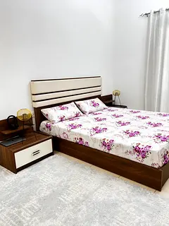 Spacious Master Room with Balcony | New Furniture | Near Dubai Exit