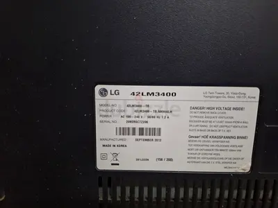 LG 42" 42LM3400 LED TV (42LM3400) - Good Working Condition