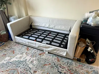 IKEA vimle Two Seater Sofa Bed Beige