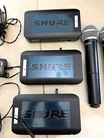 Shure wireless microphone