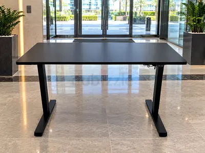 Ikea Electric Height Adjustable Office Desk - Black, Good Condition