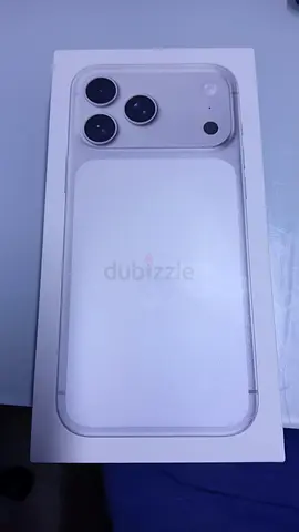 Apple Iphone 17 Pro Max 512gb ESIM TDRA Silver color brand new sealed unwanted gift, from istyle