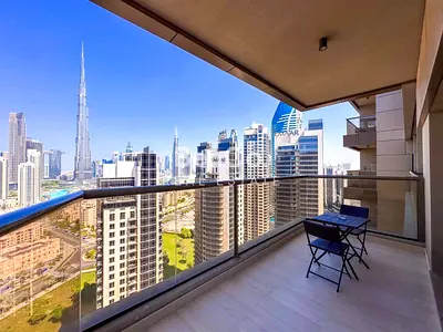2 Bedrooms | Fully Furnished | Burj Khalifa View