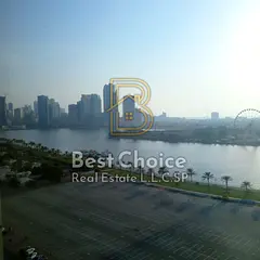 A luxury office for rent in Al Majaz 1, Sharjah—an excellent opportunity for companies and busines