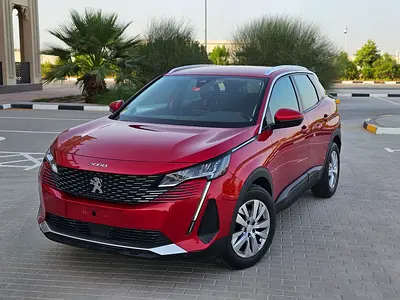 Peugeot 3008 Active 2021 GCC Specs Premium Condition Clean 4 Cylinder Family SUV With Bank Finance