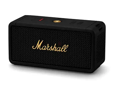 Marshall Middleton Bluetooth Portable Speaker for Outdoor Adventures, 20+ hours of Wireless playtime
