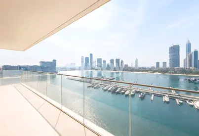 Palm and Marina Views | Corner Unit | Brand New