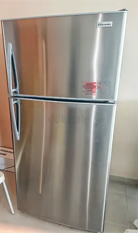 Electrolux Silver Top-Freezer Refrigerator - Good Working Condition