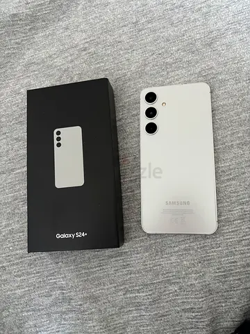Samsung Galaxy S24+ White with Box - Good Condition