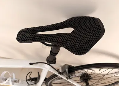 3D Honeycomb Comfort Bike Saddle - Lightweight Road/Hybrid Seat for 165-175. Speed 2*10