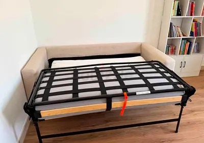 Foldable Sofa Bed with Metal Frame