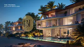 Direct on beach Freehold Villa plot | payment plans | Palm Jebel Ali