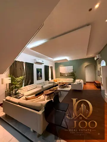 Furnished 5-Bedroom Villa for Rent in Al Rawda 1 – Clean Furnishing & Large Setback