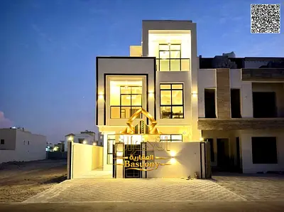 فيلا شارع و سكه للبيع من المالك مباشرة بسعر لقطة وبدون دفعة مقدمة فيلا مودرن قريب المسجد من افخم فلل عجمان بتصميم القصور و بتشطيبات سوبر ديلوكس وبناء