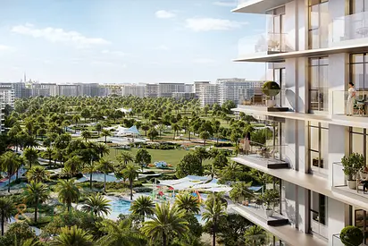 Luxury Corner 2BR With Serene Community View