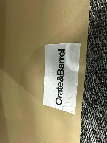 Selling crate&barrel lshape sofa