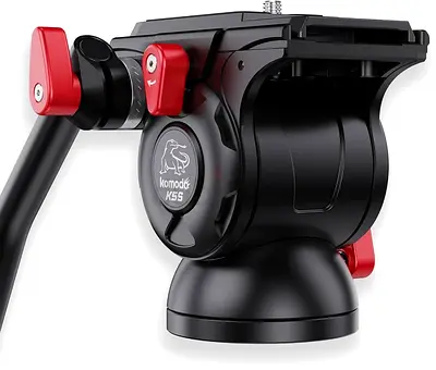 IFOOTAGE Komodo K5S Video Fluid Head, Camera Tripod Fluid Head with Quick Release