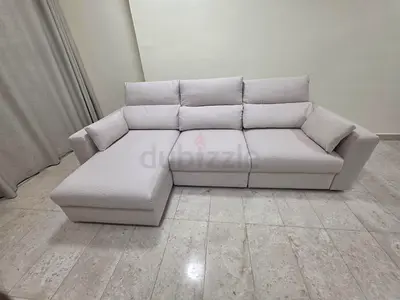 Selling IKEA eskelstuna Lsahpe sofa bed with storage